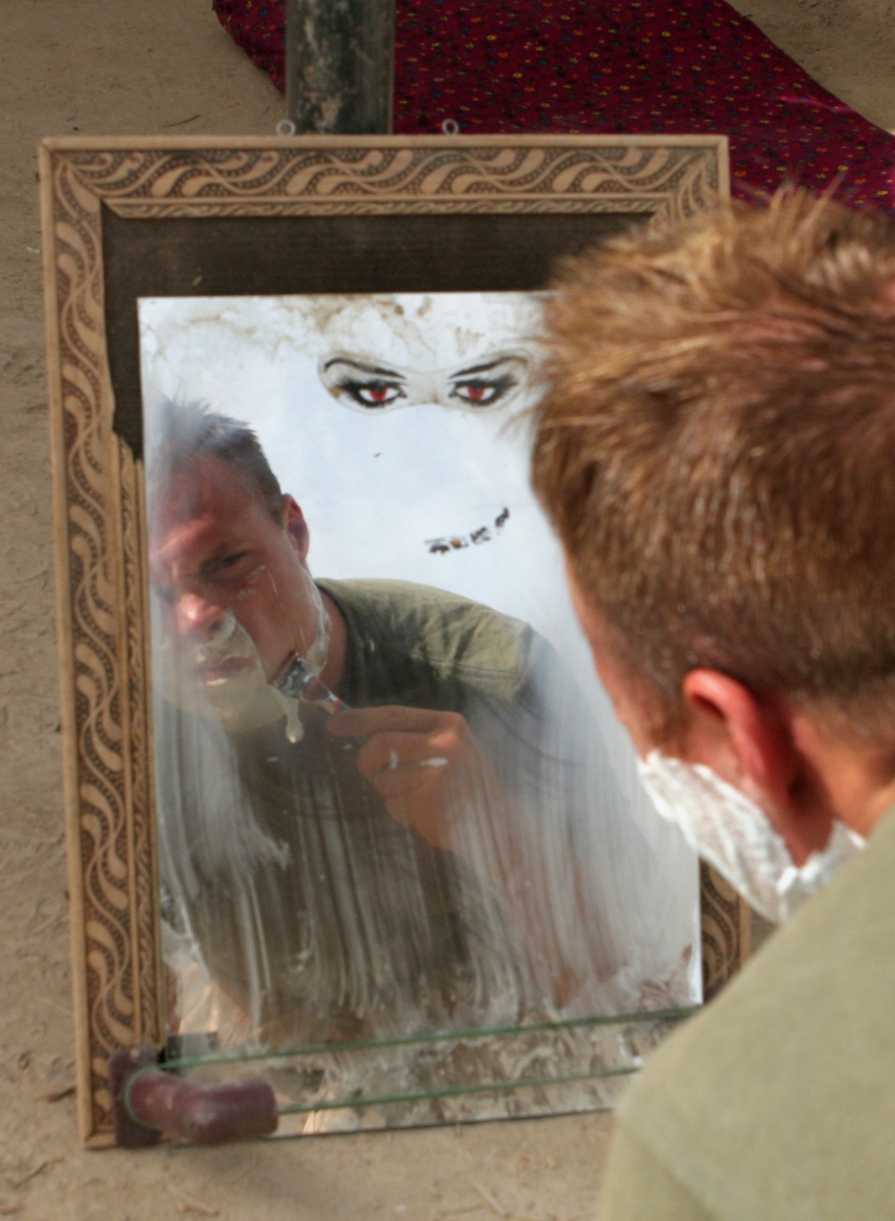 Marines cleaning up in Helmand Province