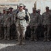 Transfer of Authority ceremony at Camp Ramadi