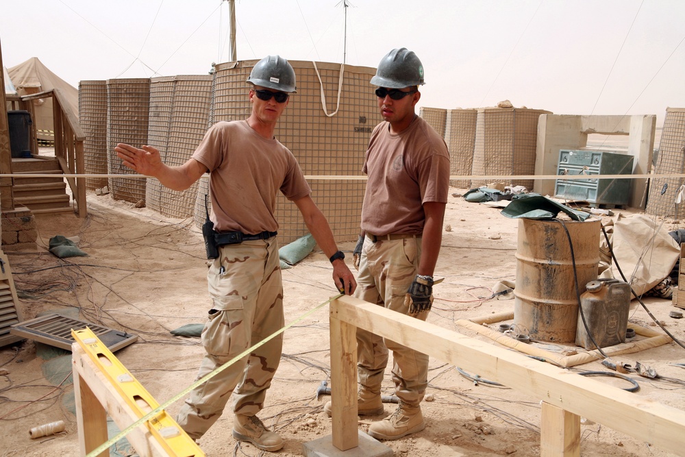 Naval Mobile Construction Battalion 3 in Iraq