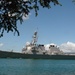 USS Russell Departs