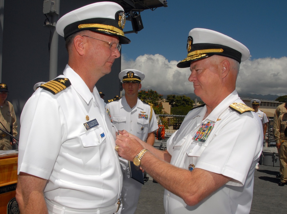 USS Lake Erie Ceremony