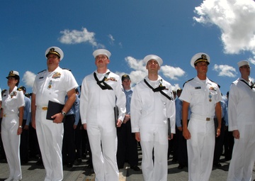 USS Lake Erie Ceremony