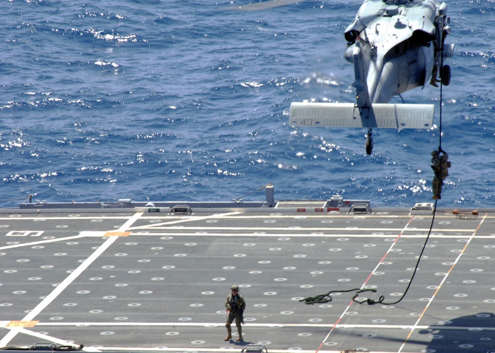 Training exercise for Marine Corps 2nd Fleet Anti-Terrorism Support Team