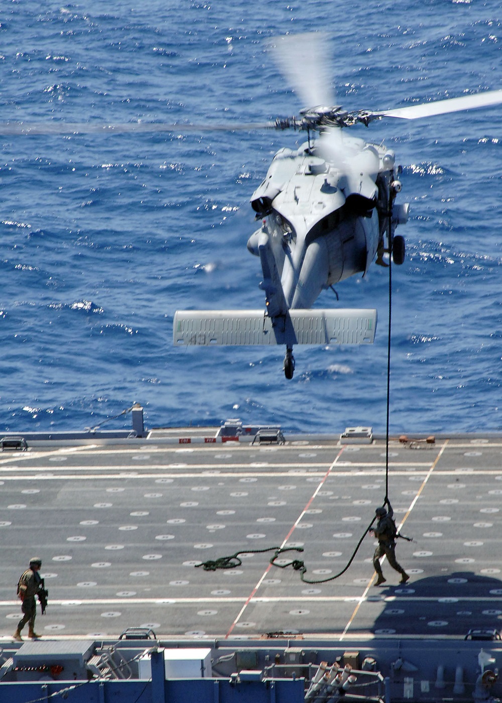 Training exercise for Marine Corps 2nd Fleet Anti-Terrorism Support Team