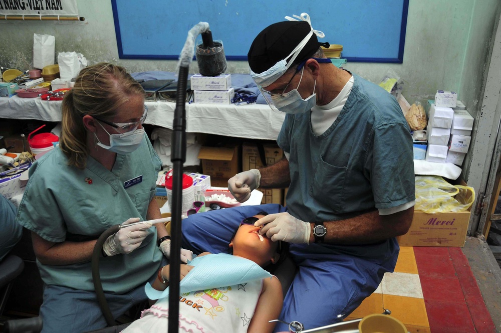 DVIDS Images Dental work for Vietnamese child