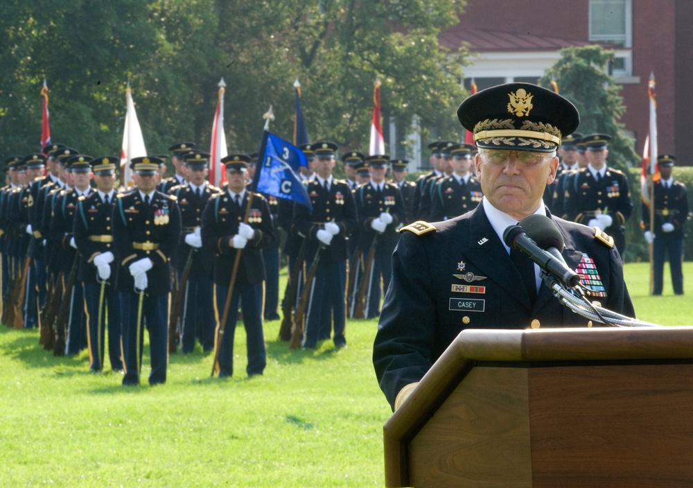 Vice Chief of Staff of the Army retires