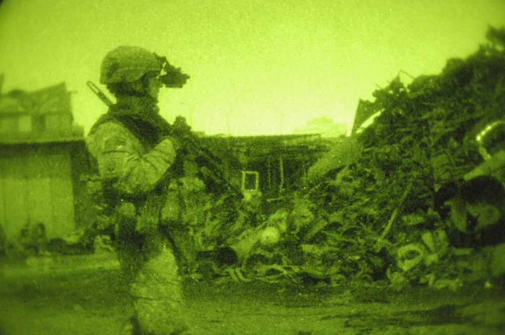 Patrolling in Baghdad