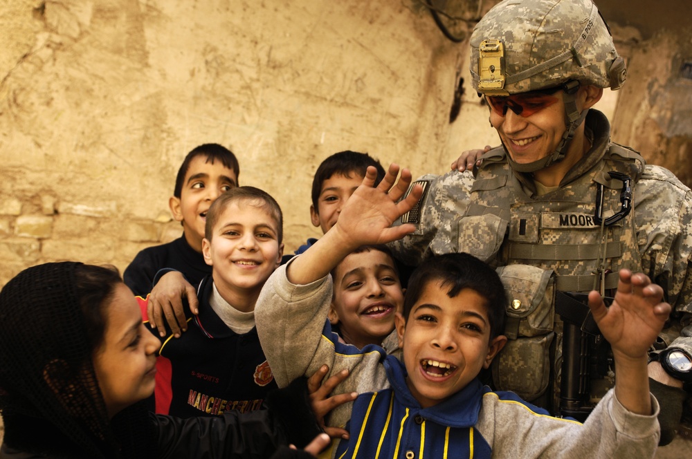 Patrolling in Baghdad