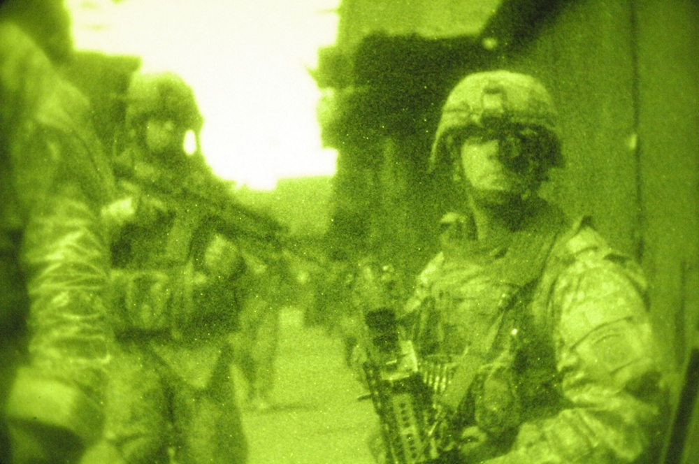 Patrolling in Baghdad