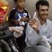 Iraqi Children Receive Toys From Iraqi Soldiers