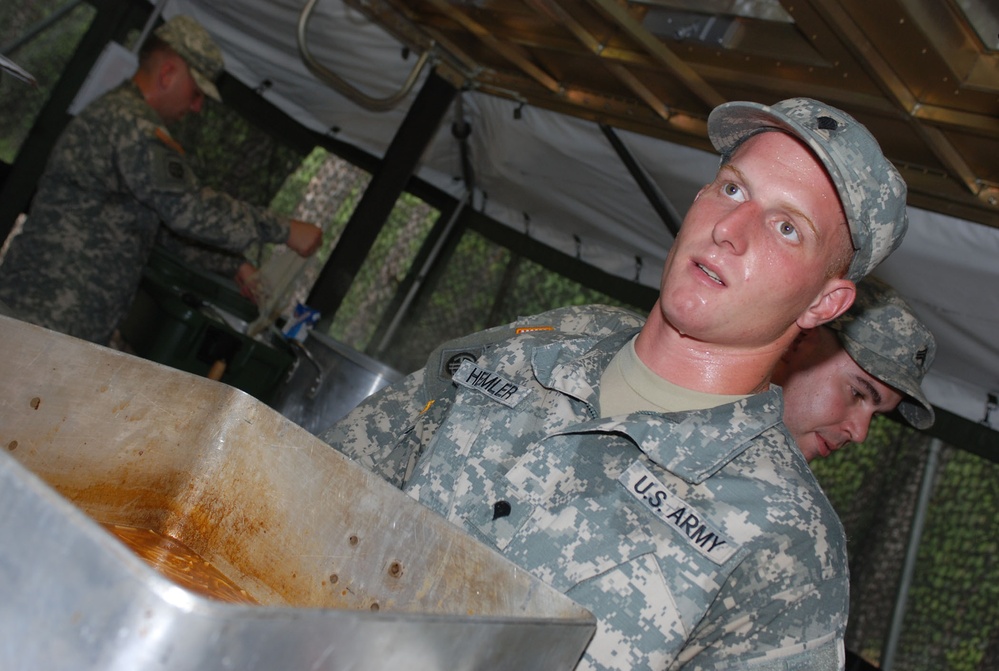 Competing for Best Field Kitchen