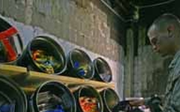 Backpacks full of hope: 3rd MAW (Fwd) opens Iraqi and American Friendship Project Logistics Center