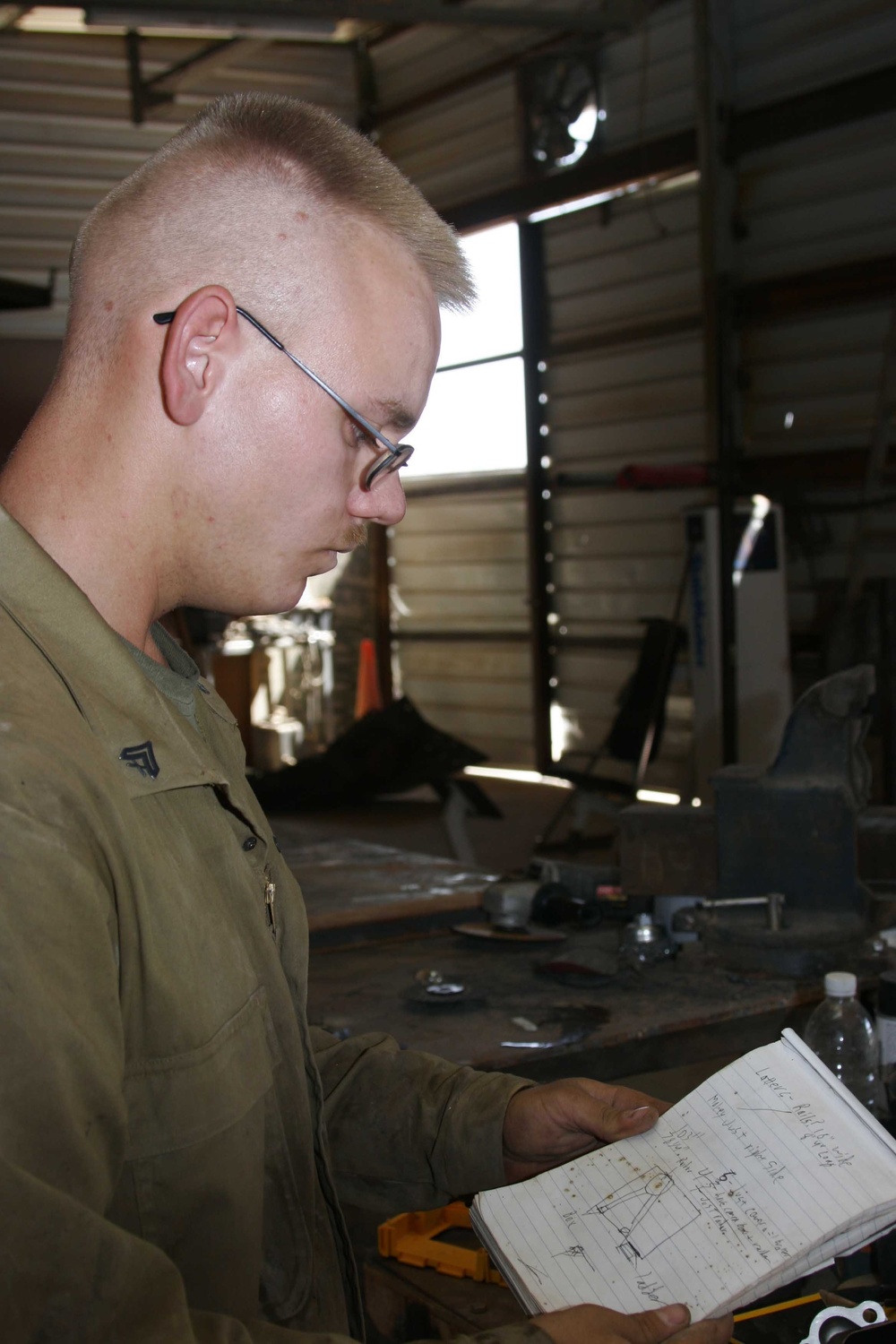 Marines melt through problem; weld solution