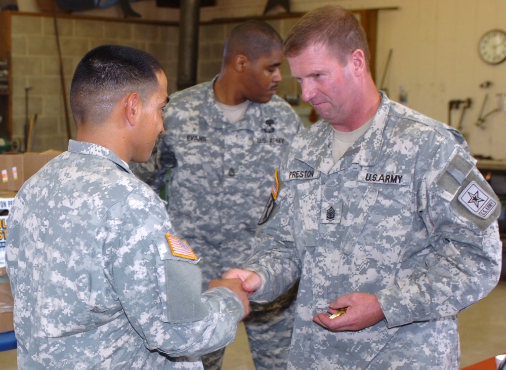 Sergeant Major of the Army visits Fort Hood, 1st Cav. Div. Soldiers