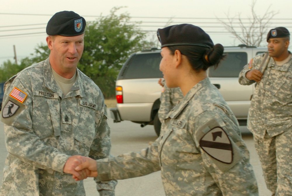 Sergeant Major of the Army visits Fort Hood, 1st Cav. Div. Soldiers