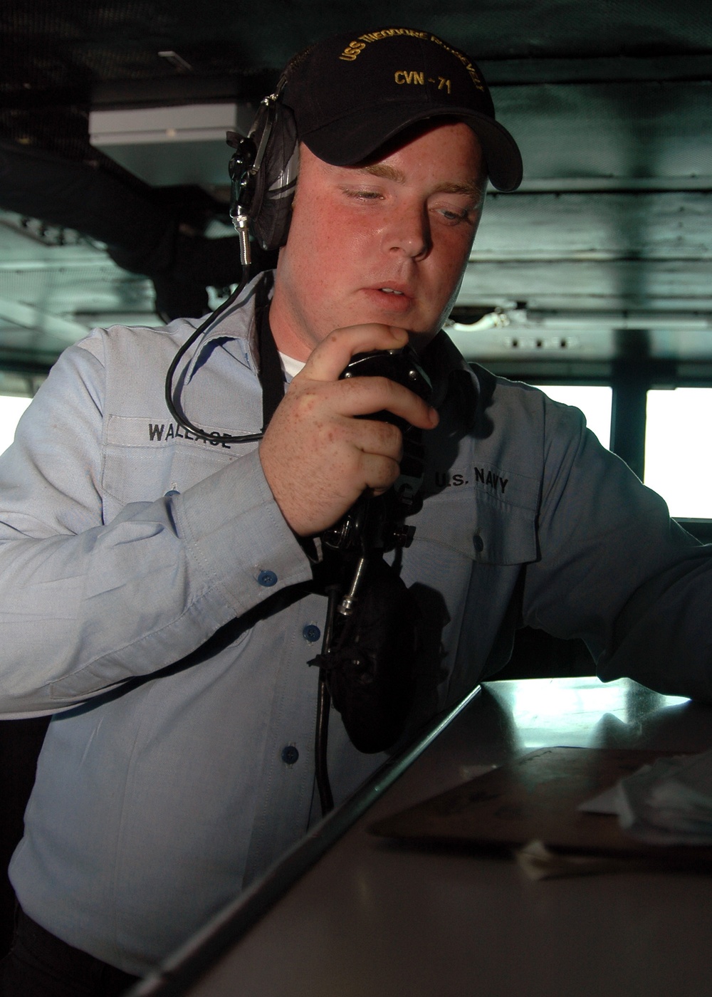 Operations aboard the USS Theodore Roosevelt