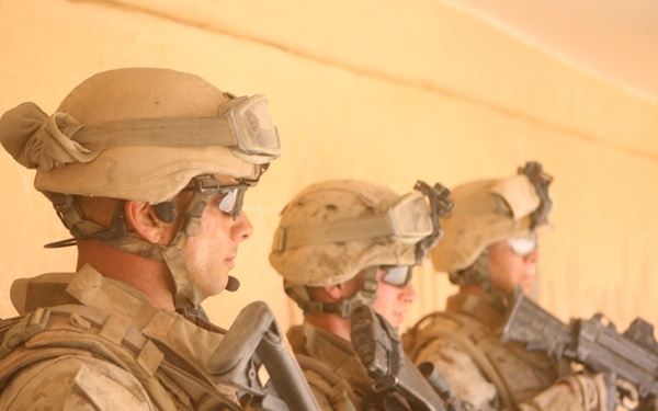 Marines target oil smuggling, protect citizens