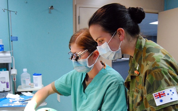 Patient examined aboard USNS Mercy