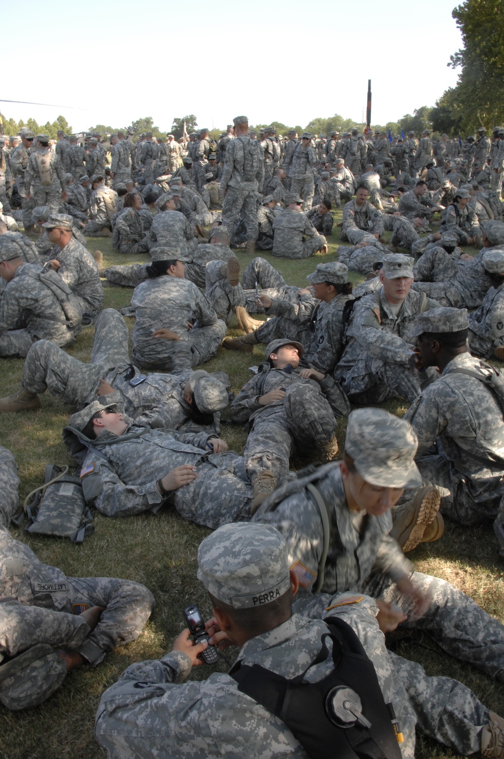 Task Force 34 Deployment Ceremony