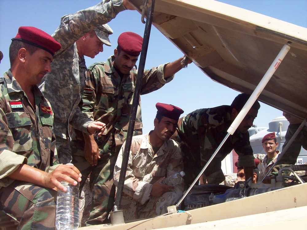Twenty-nine Iraqi Army Soldiers participate in training program