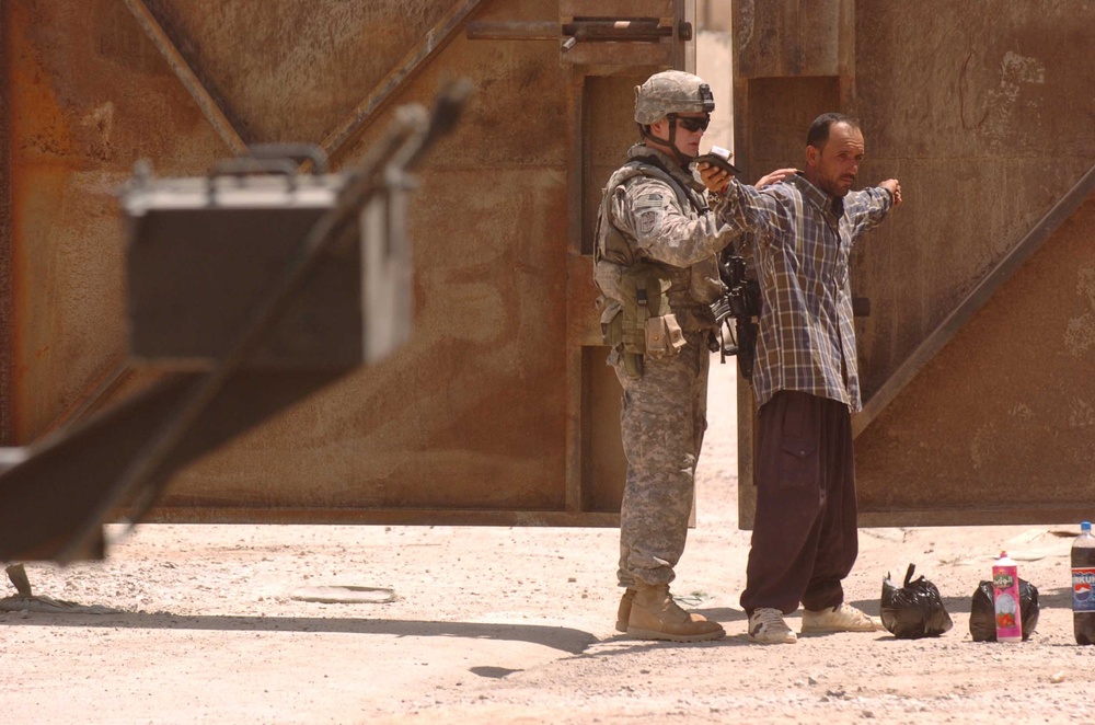 Looking over for force protection