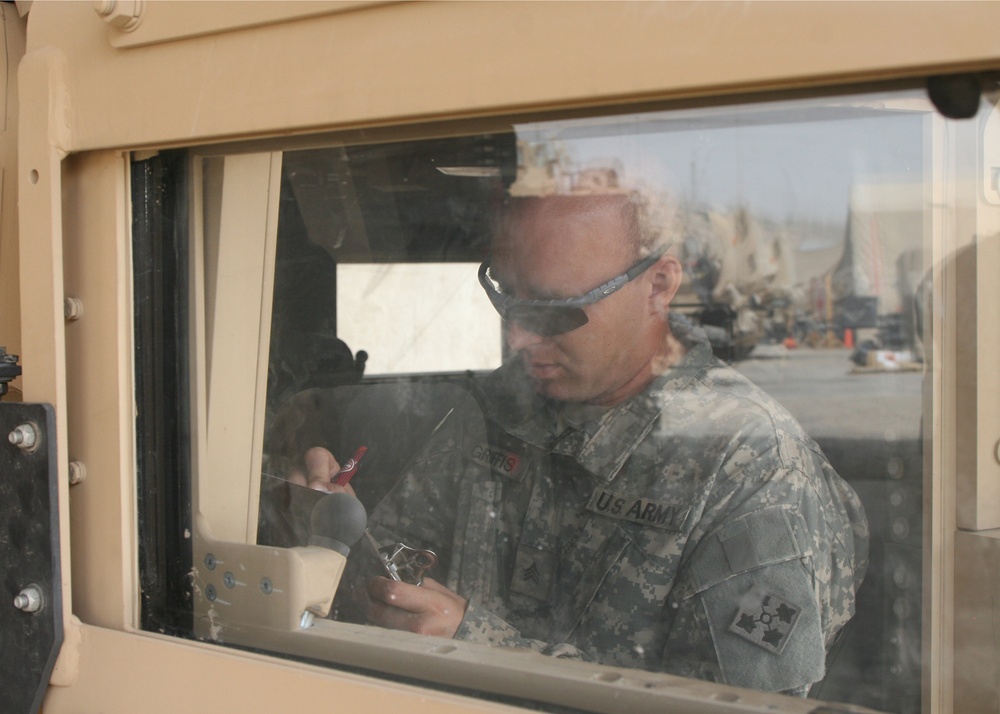 DSTB mechanics wrench satisfaction from job well done