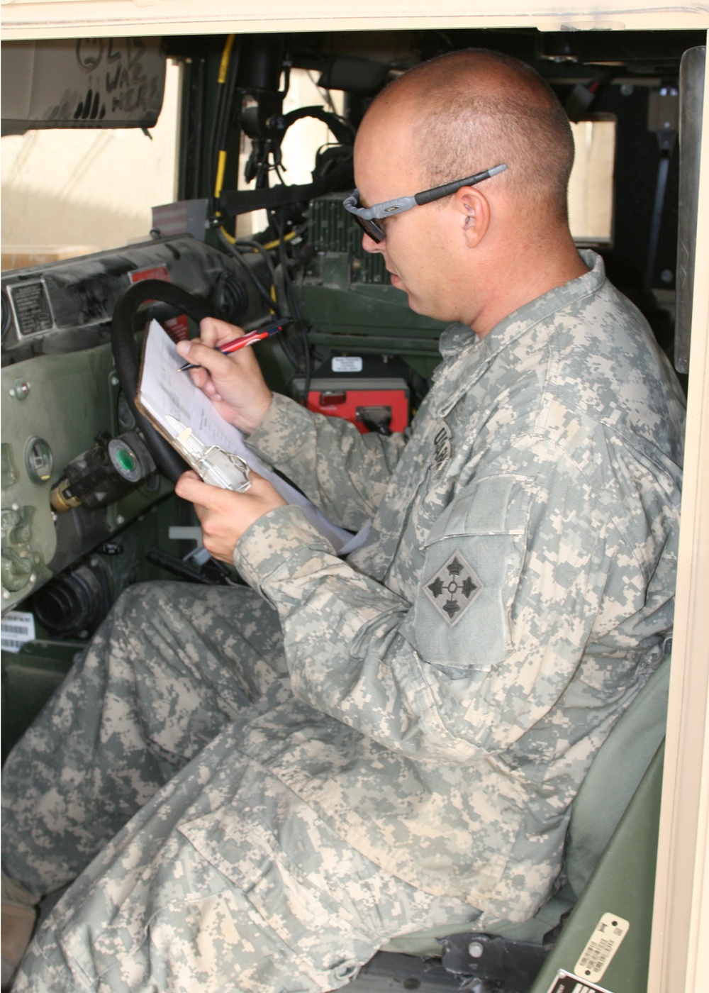 DSTB mechanics wrench satisfaction from job well done