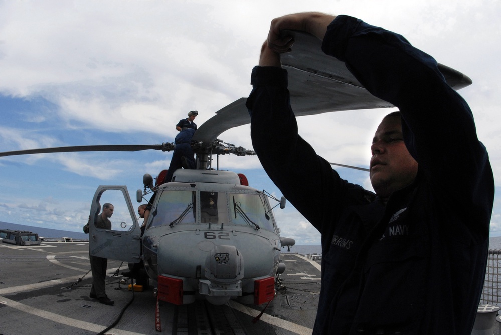 Operations of Ronald Reagan Carrier Strike Group