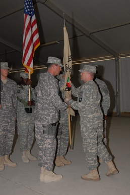 Haddock assumes command of Task Force Anzio