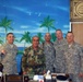 Key leaders from 926th, 890th, 46th Eng. battalions visit with Iraqi Eng. Cdr.