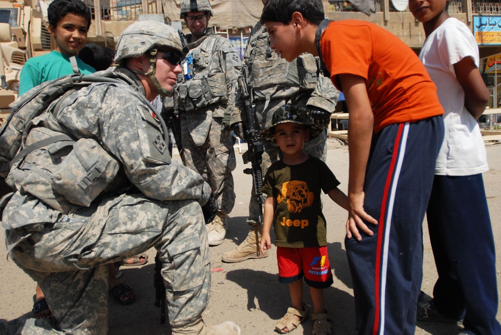 Comanche Troop maintains microgrant program in Abu T'shir