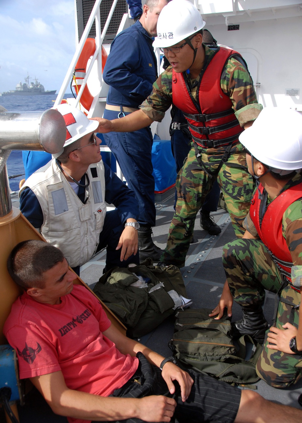 Trilateral Search and Rescue Exercise