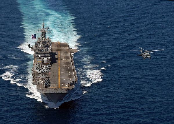 USS Peleliu in the South China Sea