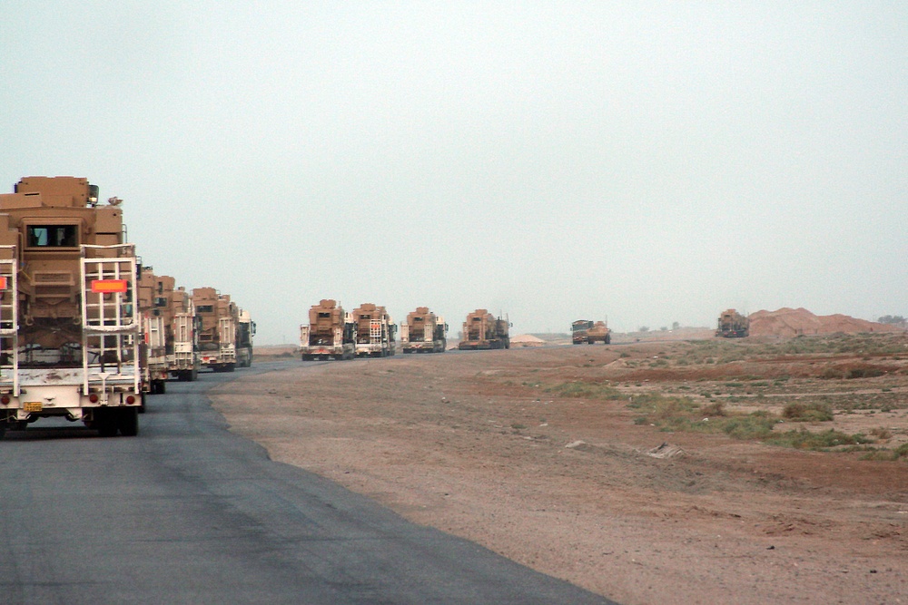 Motley Crew Provides Convoy Security