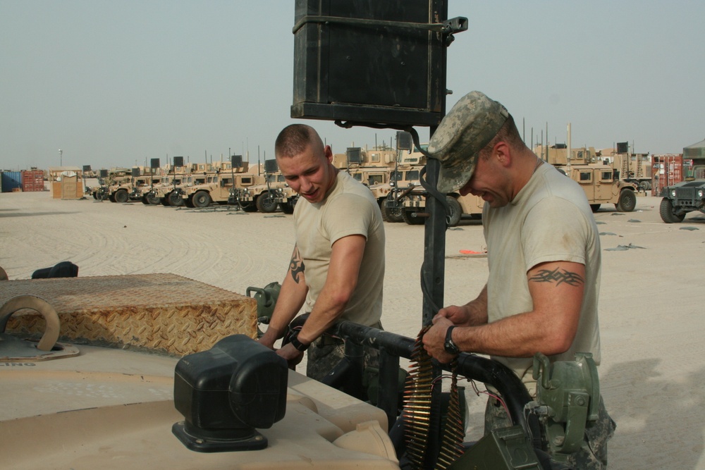Motley Crew Provides Convoy Security