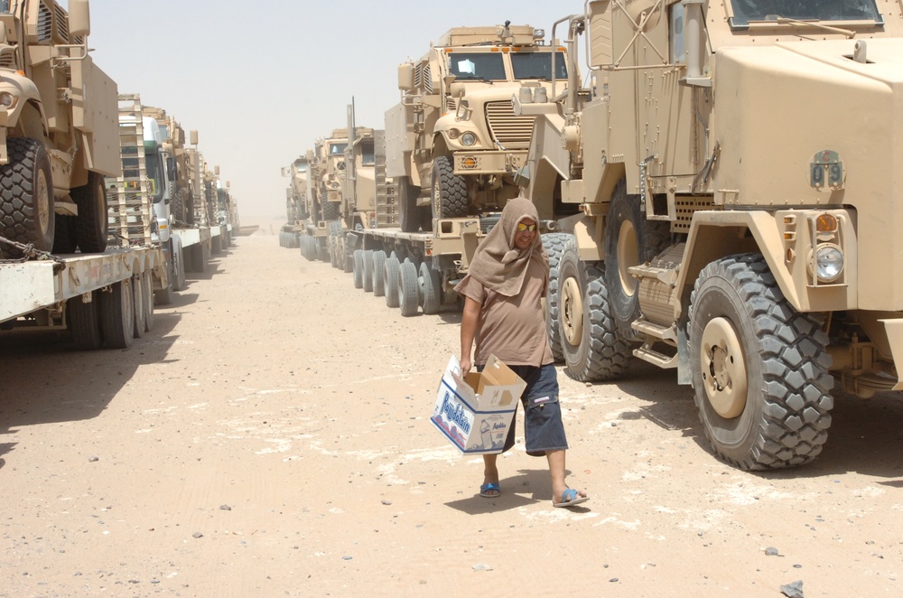Motley Crew Provides Convoy Security