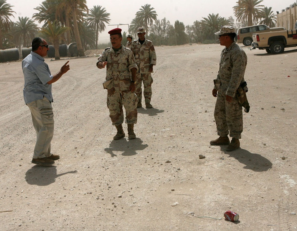 Iraqi soldiers train to keep roads safe