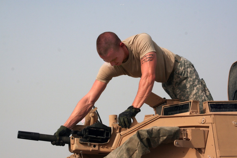 Motley Crew Provides Convoy Security