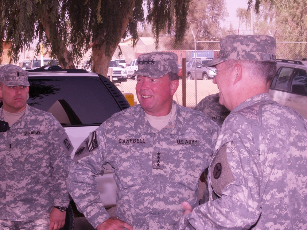General Campbell Visits JBB