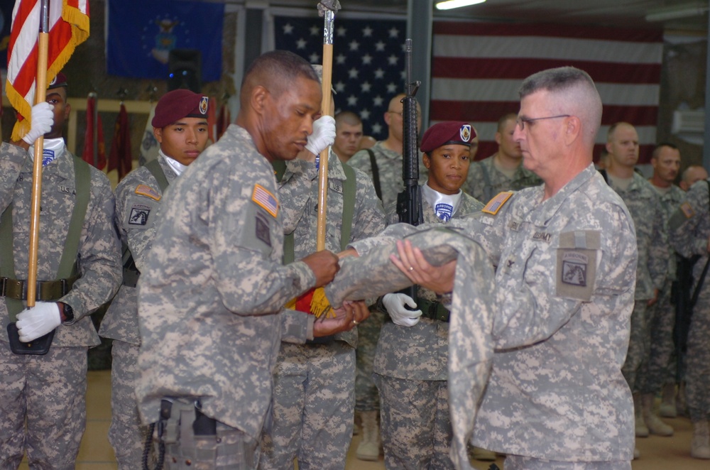 507th Corps Support Group Cases Colors