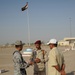 U.S. Airman Works With Iraqi Sergeant Major