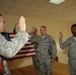Gen. Bash Reenlists Airmen