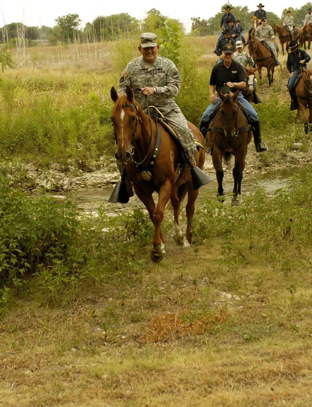 FORSCOM general visits 1st Cavalry's Horse Detachment