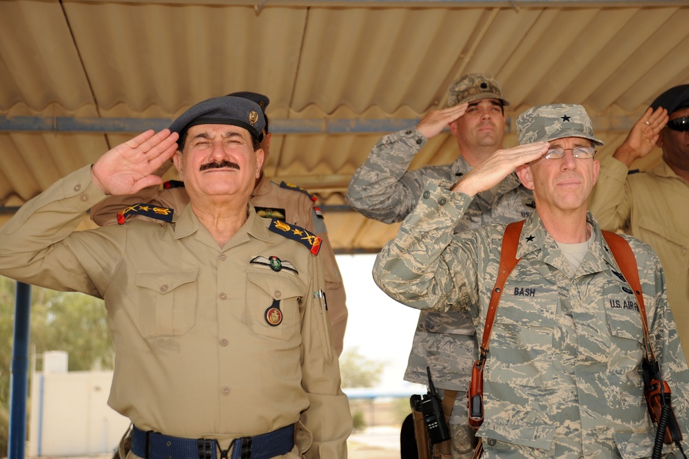 Iraqi air force graduates 283 warrant officers