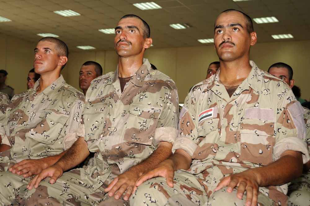 Iraqi Air Force Graduates 283 Warrant Officers