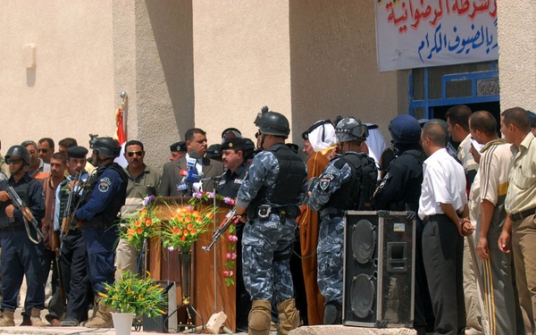 Radwaniyah IP achieve security milestone - New police station opens in southwest Rashid