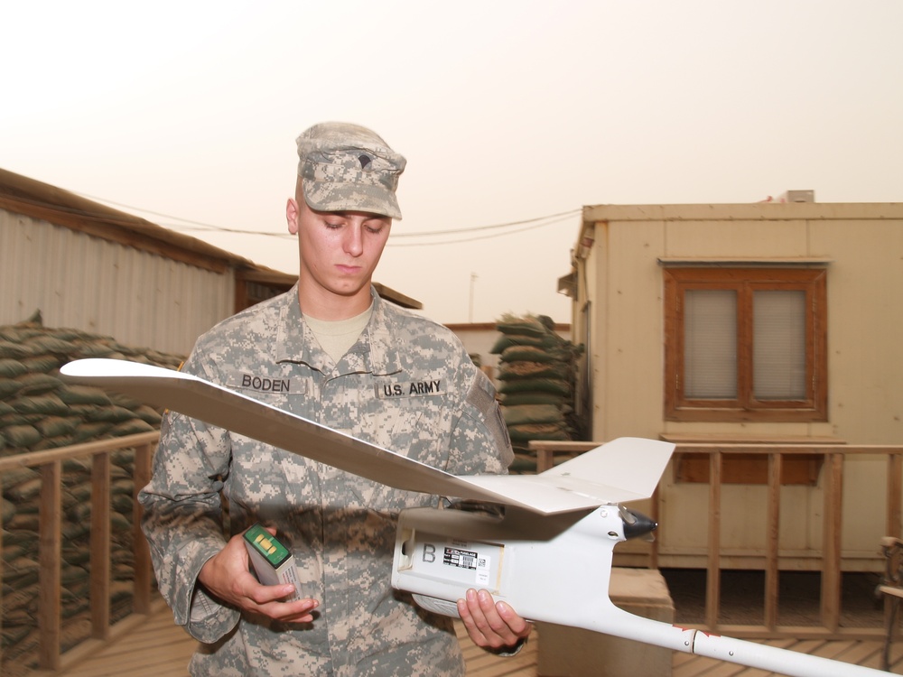 76th IBCT Soldiers Show UAV