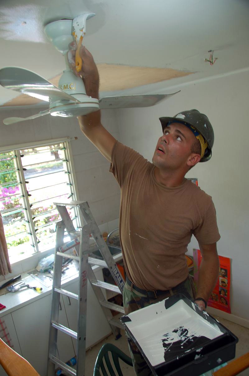 Fixing up a clinic in Papua New Guinea