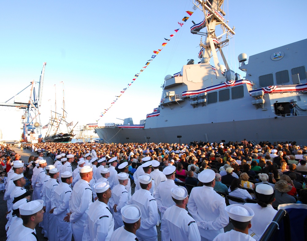 USS Sterett Commissioning Ceremony