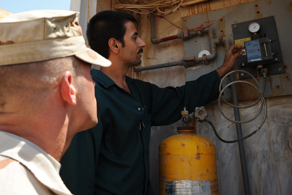 Airman Puts Confiscated Chlorine Gas To Good Use